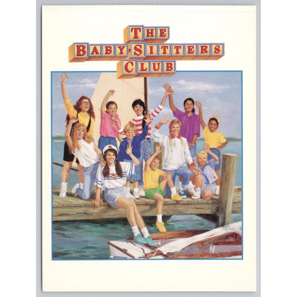 Vintage The Babysitters Club 1991 Postcard Island Adventure Super Special 4
